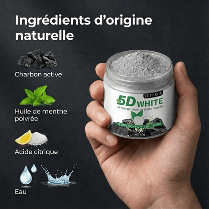 Poudre de Blanchiment Dentaire - 5D White